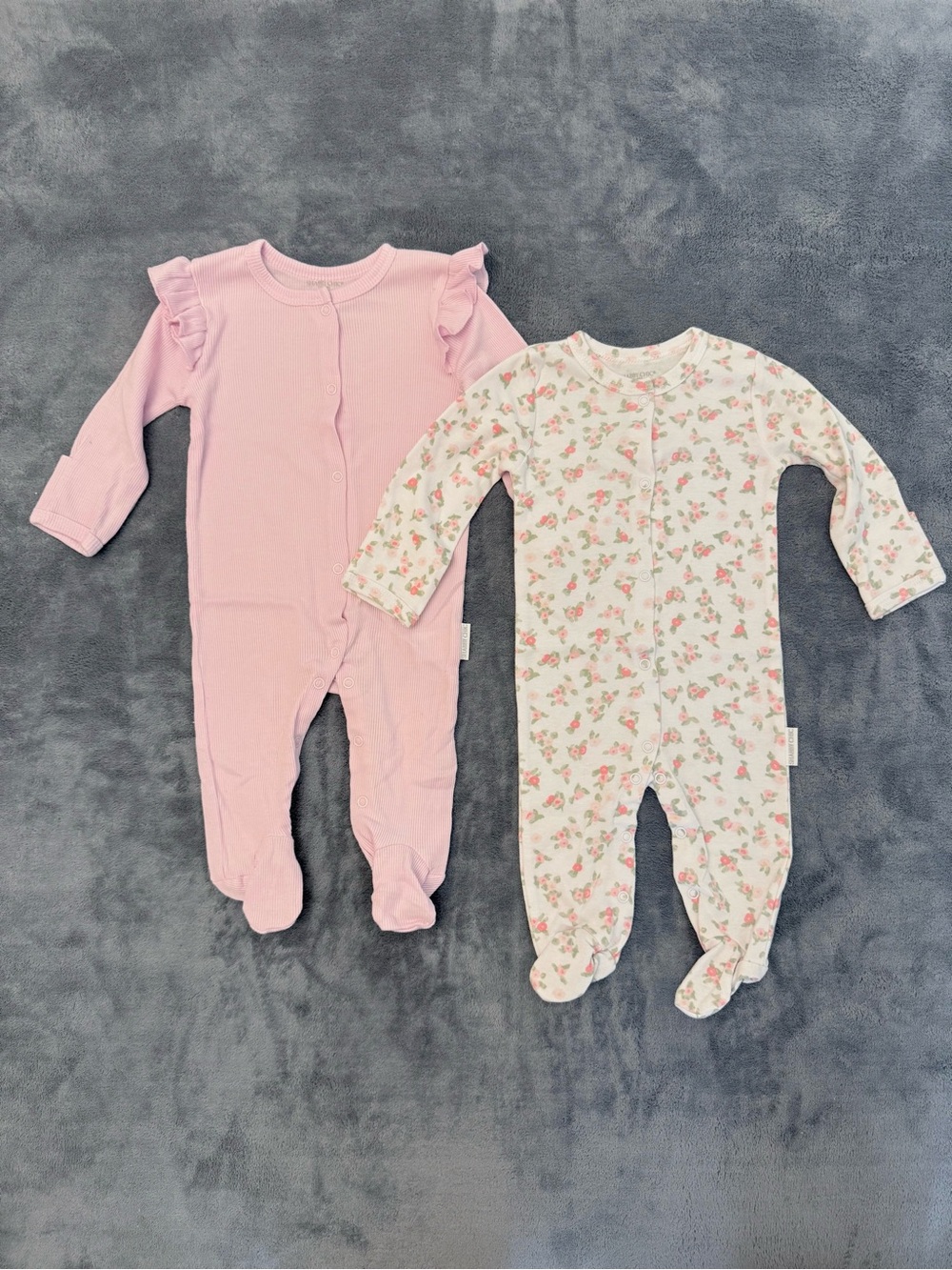 Shabby Chic Footie Pajamas